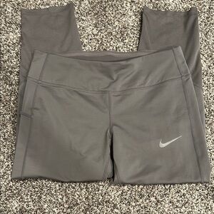 Nike Gray Dri-Fit Leggings